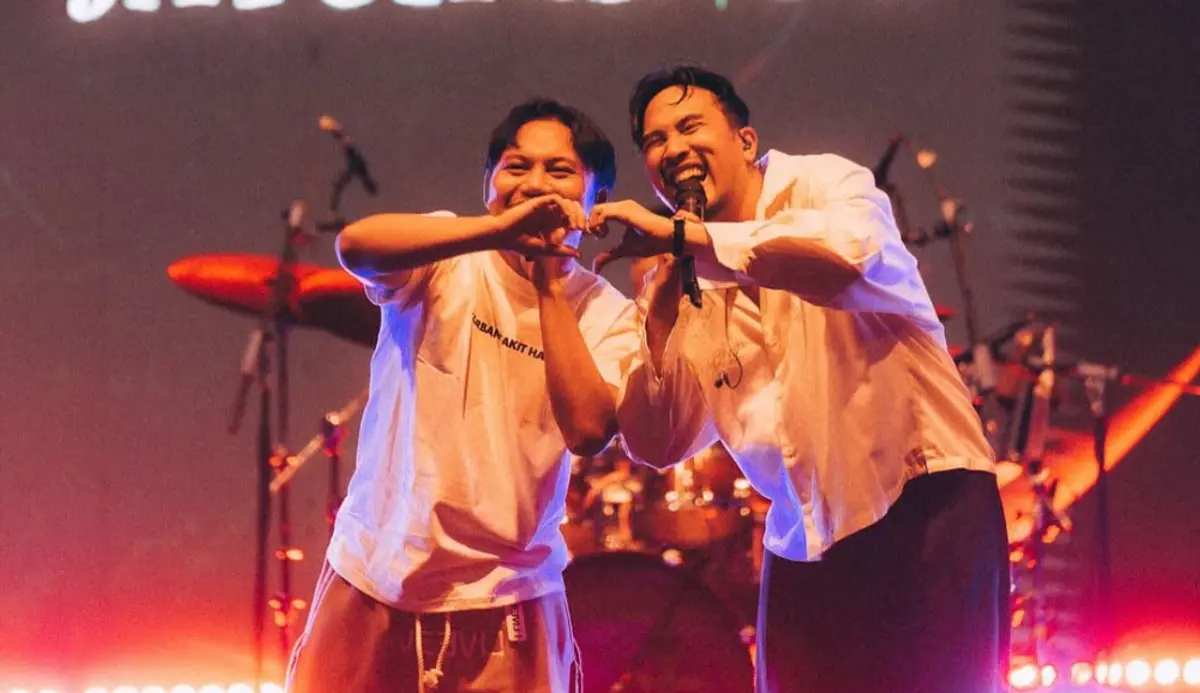 Rizky Febian dan Adrian Khalif